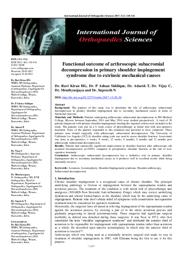 Shoulder impingement treatment picture