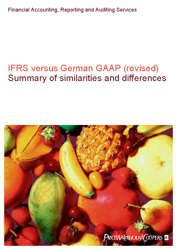 (PDF) Ifrs vs german gaap similarities and differences final