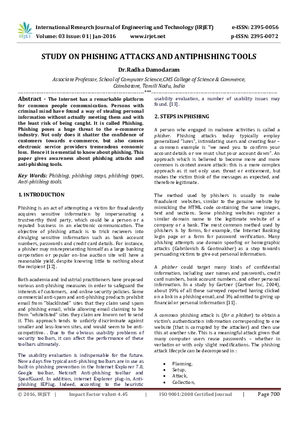 Phishing attacks essay image