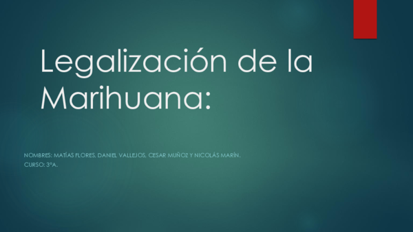 Ensayo Sobre La Legalización De La Marihuan En Contra www.academia.edu
