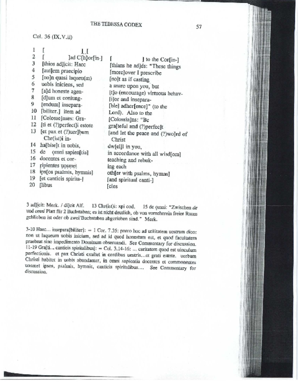 (PDF) The Tebessa Codex: Manichaean Biblical Exegesis and Church Order