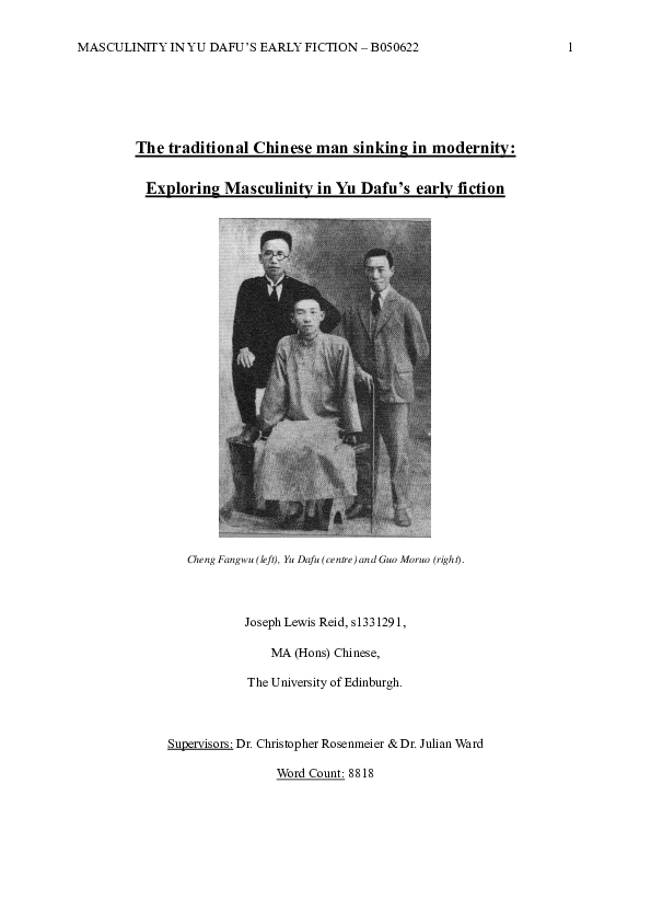 Masculinity in society today image