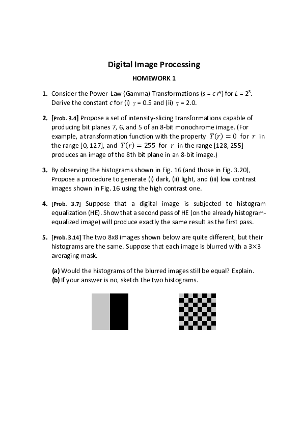 (PDF) Digital Image Processing