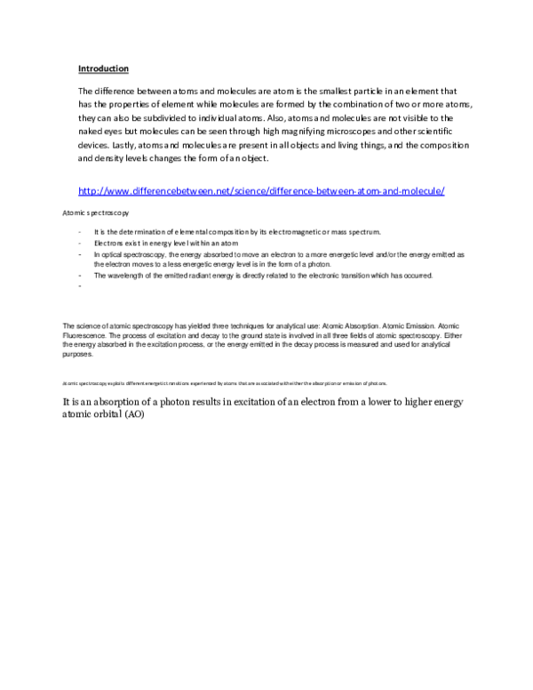 (DOC) Chemistry assignment