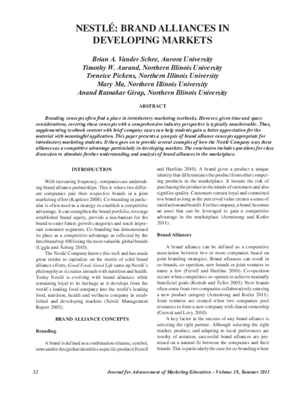 Who owns nestle image