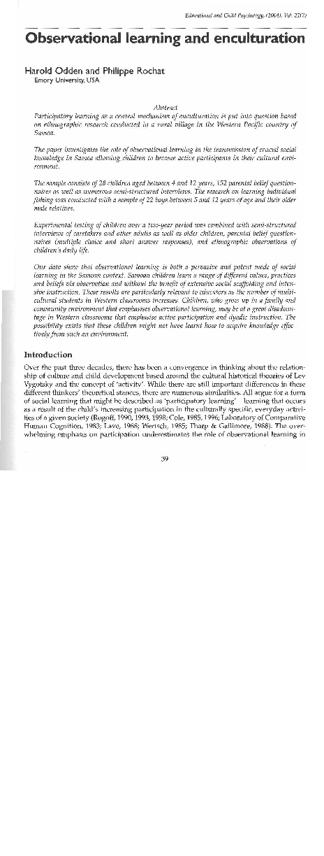 Observational learning bandura essay picture