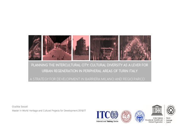 (PDF) Planning the intercultural city: cultural diversity as a lever ...