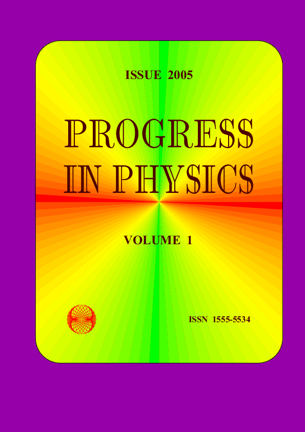 (PDF) PROGRESS IN PHYSICS Vol. I/2005