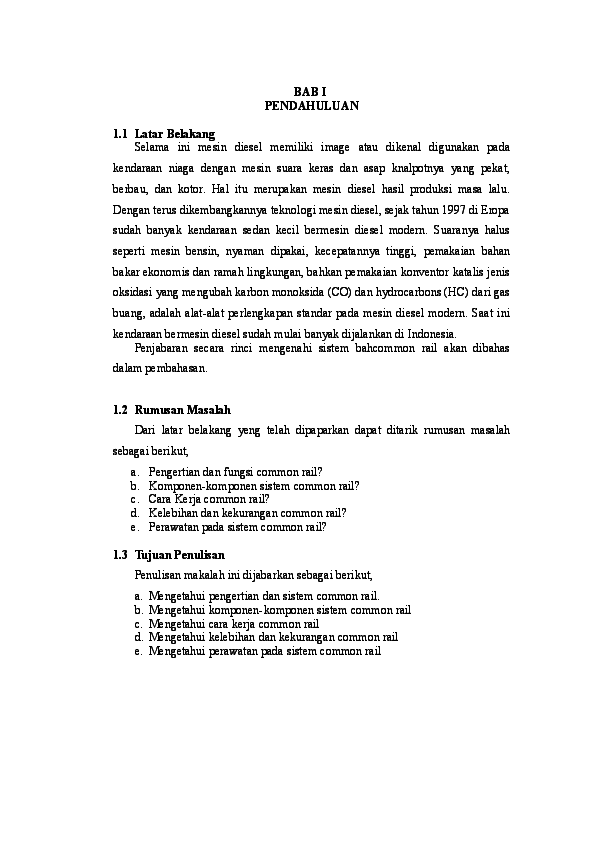 Doc Commonrail Andre Hariyanto Academia Edu