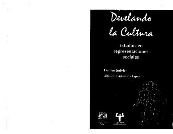  PDF Estudios En Representaciones Sociales Jodelet Natalia Zucc n 