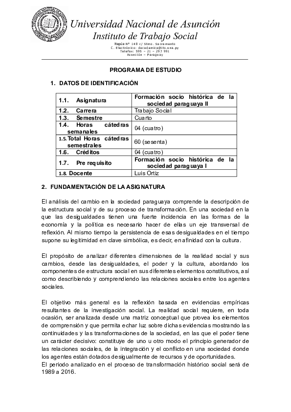 (DOC) PROGRAMA DE ESTUDIO