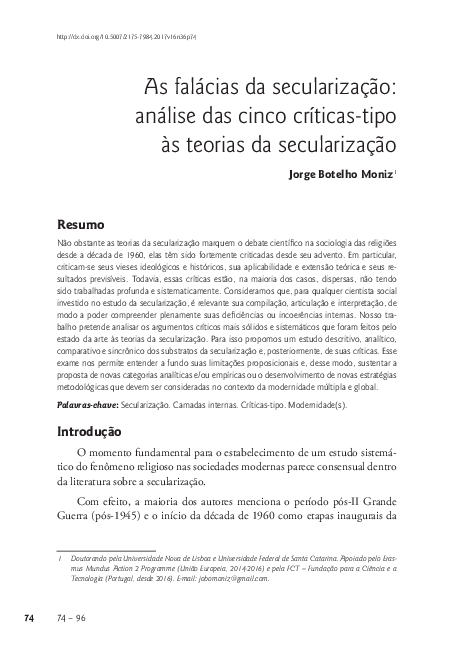 Individual secularization picture