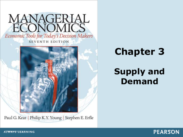 (PDF) Chapter 3 Supply and Demand