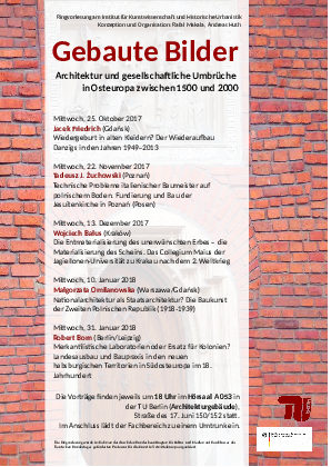 (PDF) [Ringvorlesung/Lecture series] Gebaute Bilder. Architektur und ...