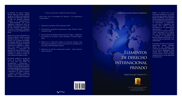 (PDF) Elementos de derecho internacional privado