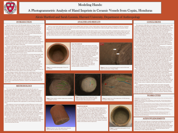 (PDF) Modeling Hands: A Photogrammetric Analysis of Hand Imprints in ...
