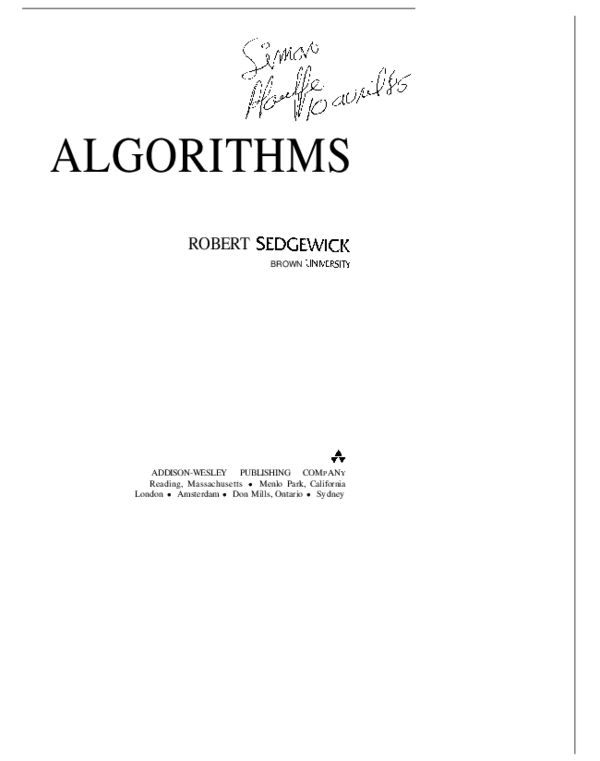 (PDF) Algorithm