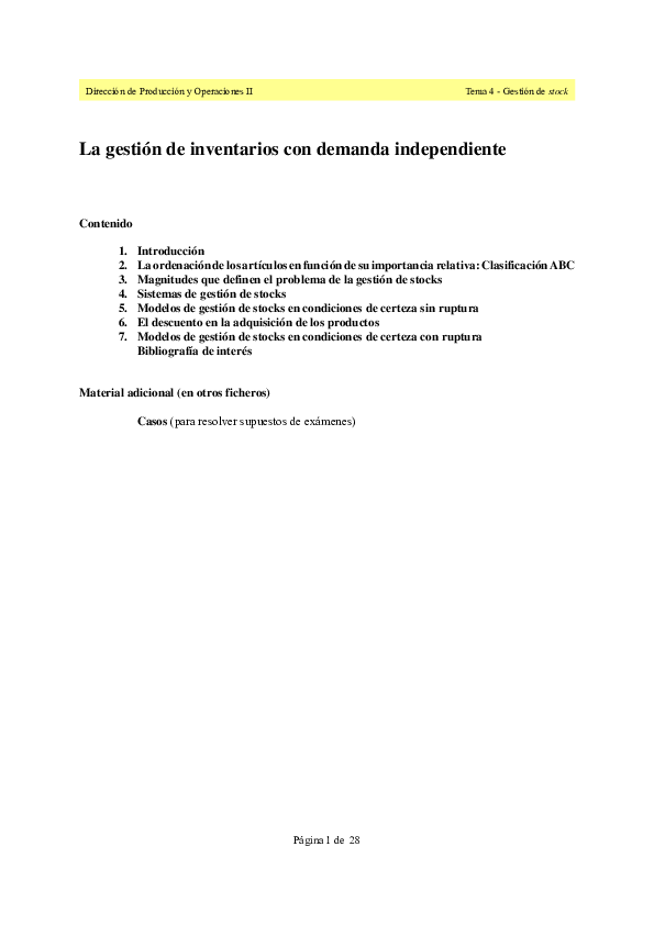 gestion de inventarios importancia