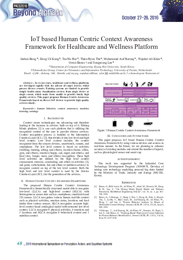 (PDF) IoT based Human Centric Context Awareness Framework for ...