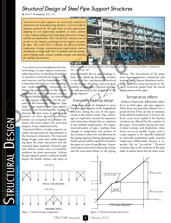 (PDF) Structural Design of Steel Pipe Support Structures Trọng Bảo