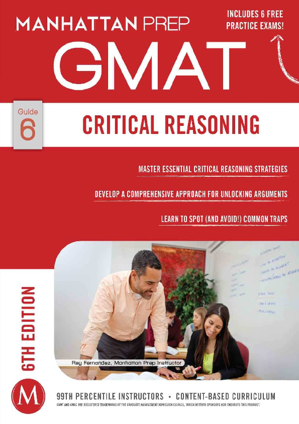 PDF) Critical Reasoning GMAT 6th