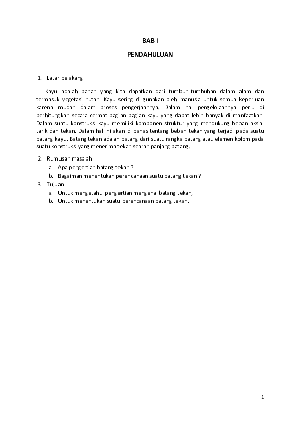 Contoh Makalah Struktur Kayu Berkas Makalah