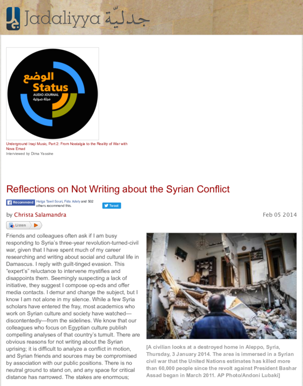 Syrian civil war explained picture