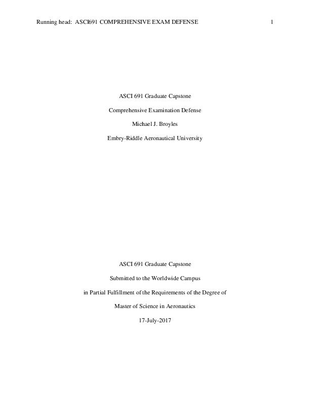 Doc Asci 691 Graduate Capstone Comprehensive Examination Defense Michael Broyles Academia Edu