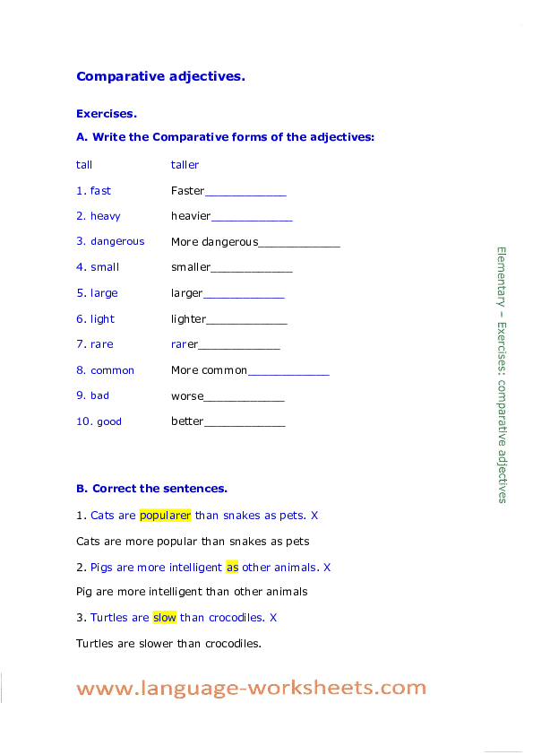(DOC) Comparative adjectives leo barra Academia.edu