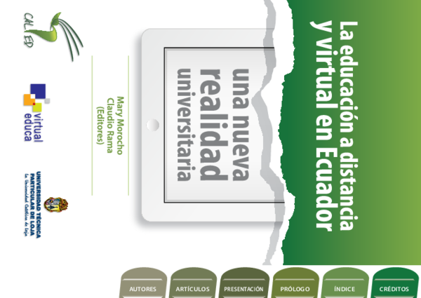 (PDF) La educación a distancia y virtual en Ecuador. Una nueva realidad ...