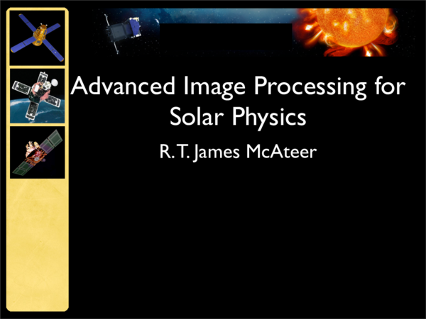 (PDF) Advanced image processing for solar physics