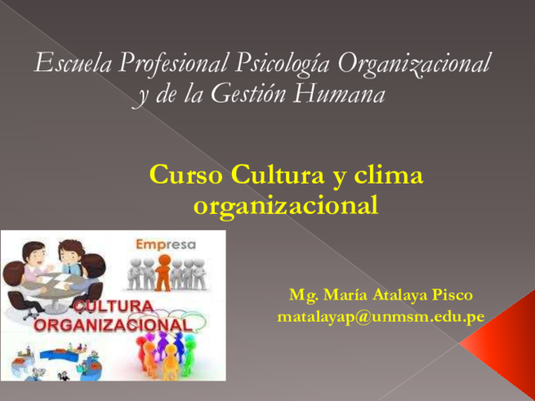 (PDF) Escuela Profesional Psicología Organizacional y de la Gestión