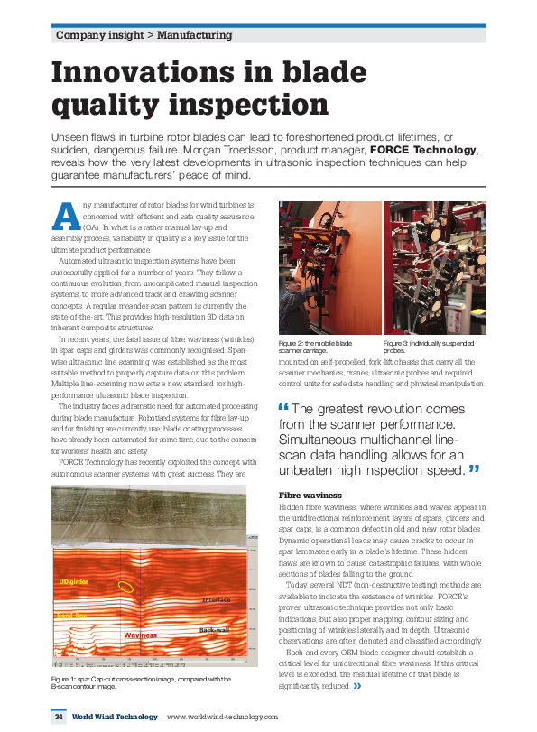 (PDF) Innovations in blade quality inspection