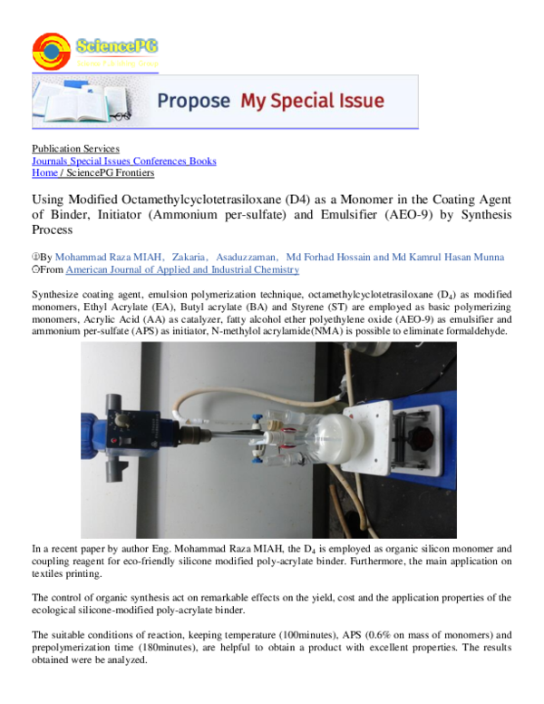 (PDF) Science PG Frontiers