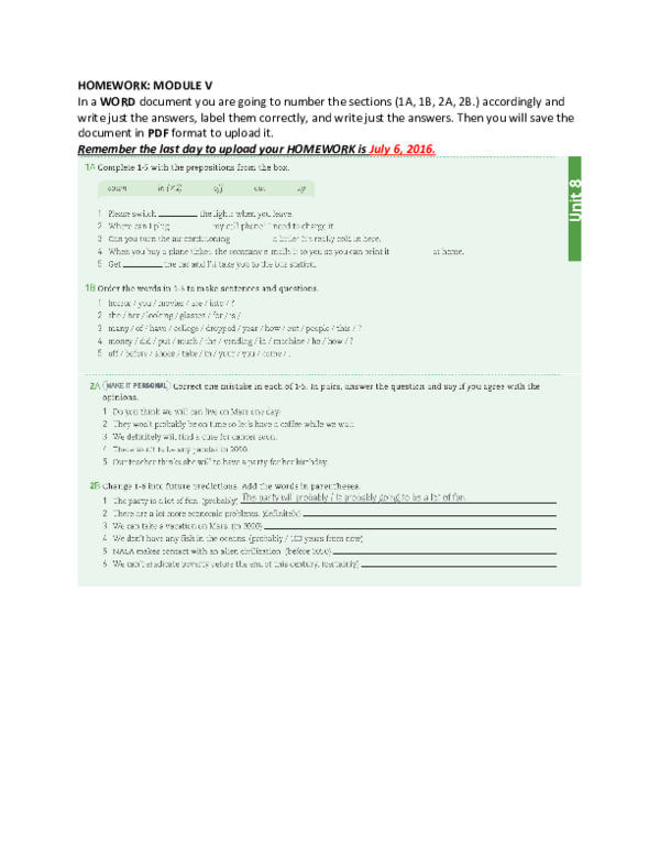 (DOC) MODULE V Homework | Alexie Salinas - Academia.edu