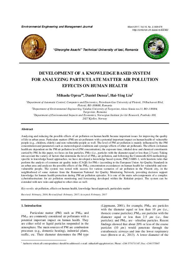 Particulate matter chemical symbol image