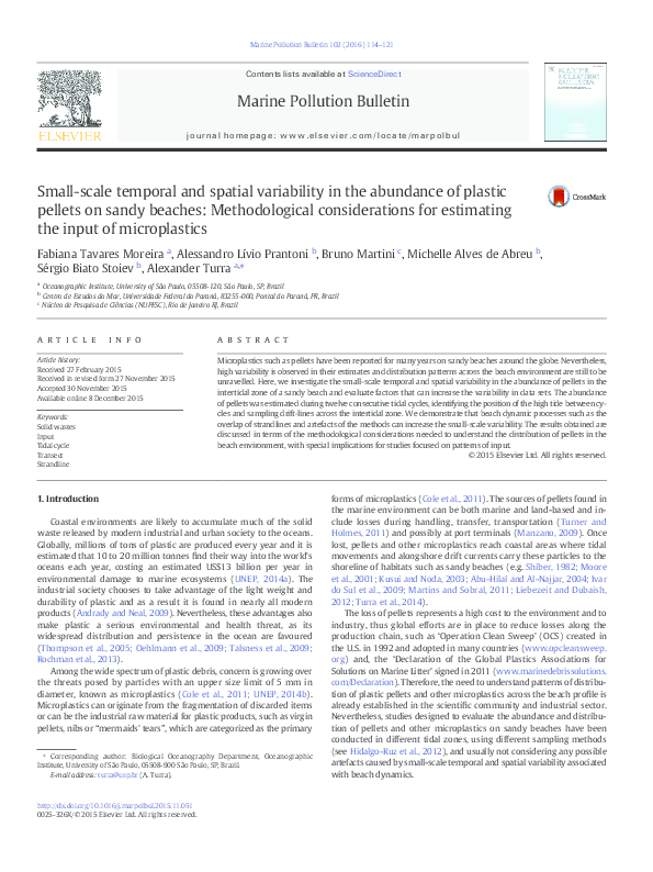 (PDF) Small-scale temporal and spatial variability in the abundance of ...