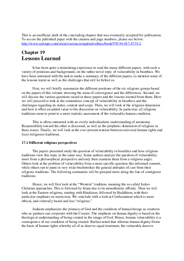 Human vulnerability essay picture