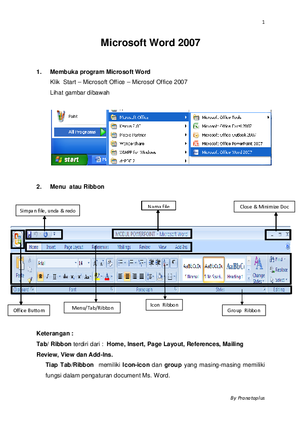 Cara Membuat Struktur Organisasi Di Word 2007 Secara