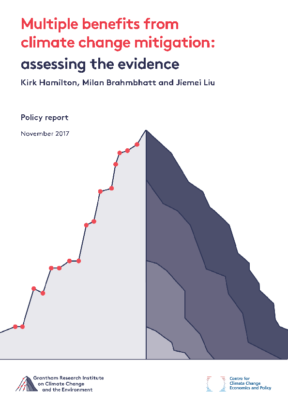 (PDF) Multiple Benefits from Climate Change Mitigation: Assessing the ...