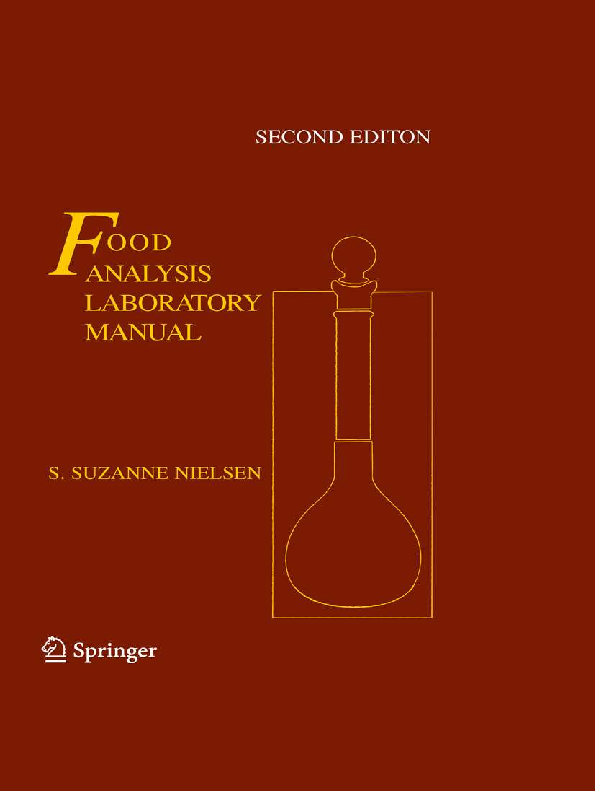 (PDF) (Food Science Texts Series) S. Suzanne Nielsen (auth.) Food