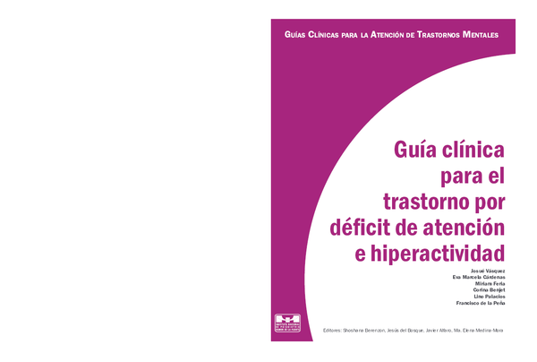 Guia Clinica Para El Trastorno Por Deficit De Atencion