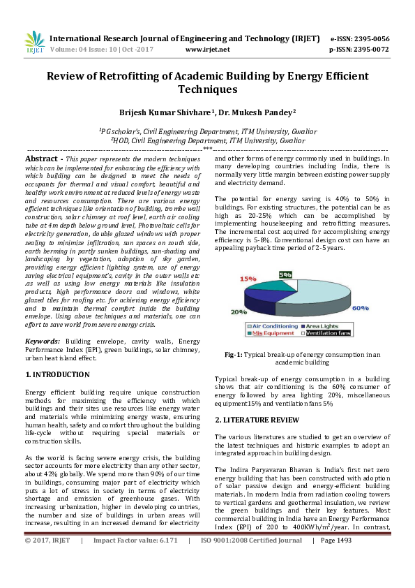 (PDF) Review of Retrofitting of Academic Building by Energy Efficient ...