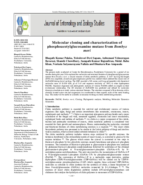 (PDF) Molecular cloning and characterization of ...