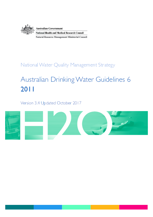 (PDF) Australian Drinking Water Guidelines 6 2011 National Water