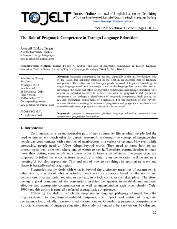 How to develop pragmatic competence image