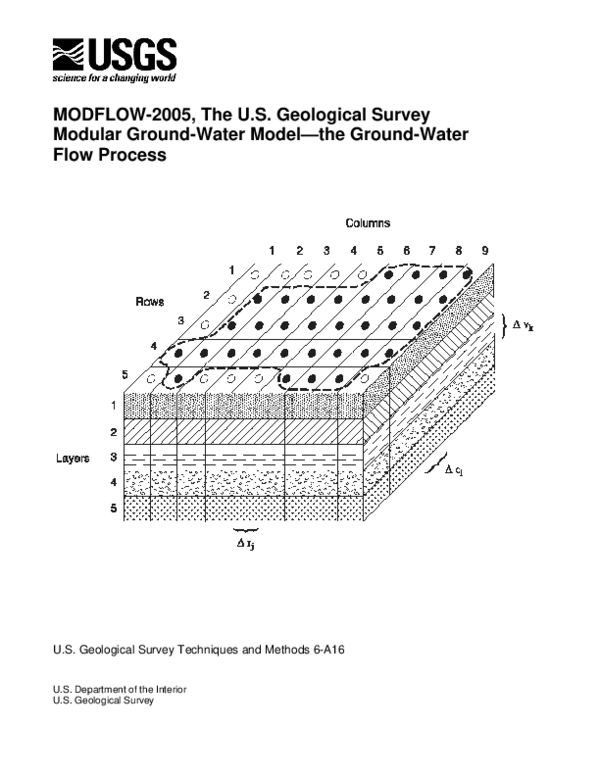(PDF) MODFLOW-2005, The U.S. Geological Survey Modular Ground-Water ...