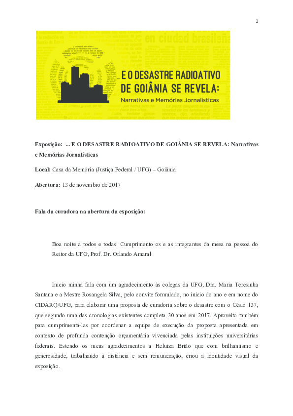 Cesium 137 Research Papers Academia Edu