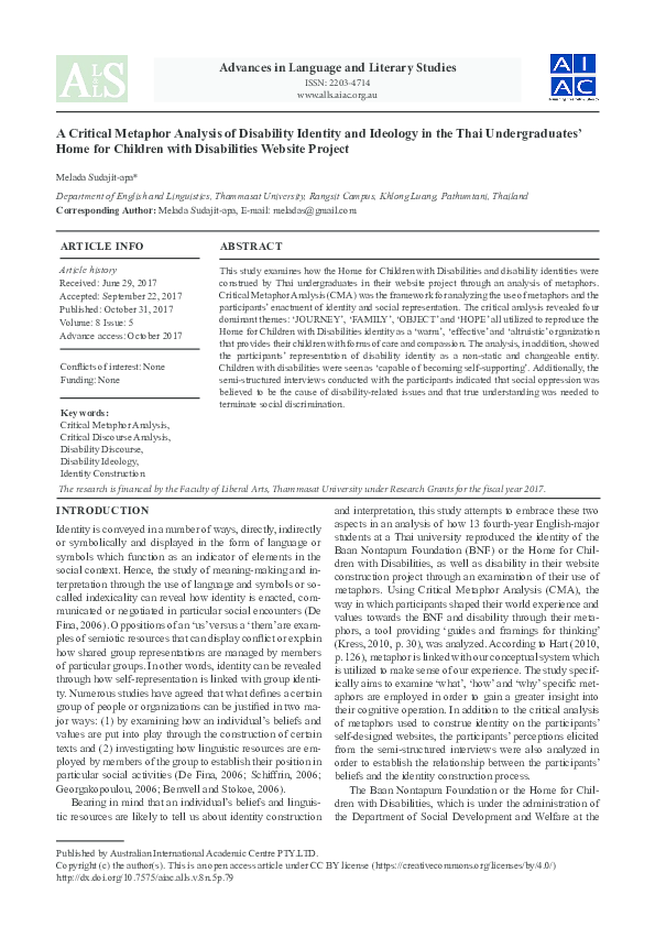 Disabled identity essay image