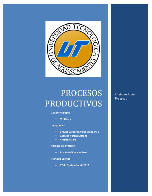 (DOC) Proc esos Simbología de Procesos